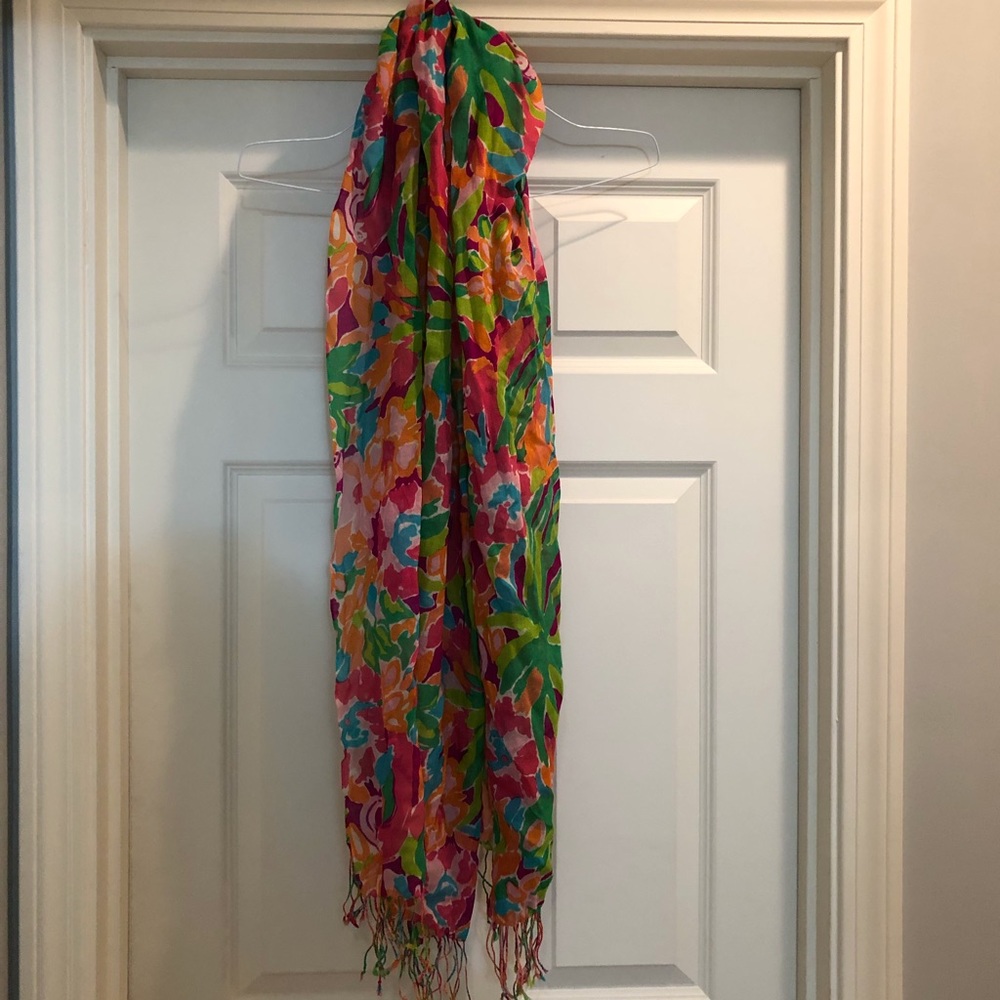 Lilly Pulitzer Lulu Print Murfee Scarf